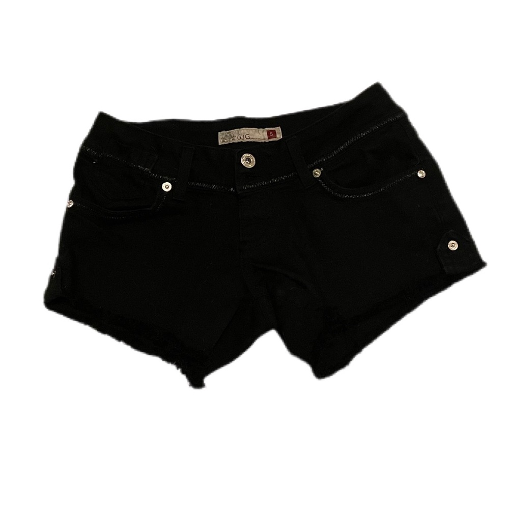 GJG‎ Black Jean Shorts